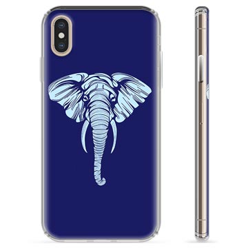 Custodia Ibrida per iPhone XS Max - Elefante