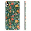 Custodia in TPU per iPhone XS Max - Decorazione natalizia