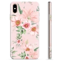 iPhone XS Max Custodia TPU - Fiori ad Acquerello