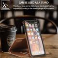 Custodia a portafoglio 2 in 1 in stile vintage per iPhone XS Max con coperchio rimovibile - Marrone