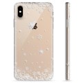 Custodia in TPU per iPhone X / iPhone XS - Fiocchi di neve