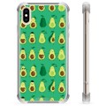 Custodia ibrida per iPhone X / iPhone XS - Motivo Avocado