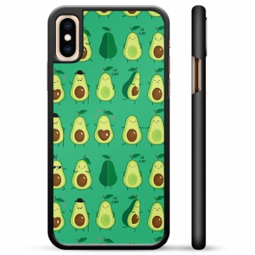 Cover protettiva per iPhone X / iPhone XS - Motivo Avocado