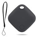 itag03 Localizzatore Bluetooth anti-smarrimento per dispositivo Apple Mini Tracker portatile con cinturino - Nero