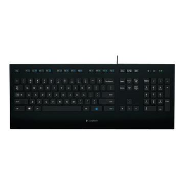 Tastiera con Filo Logitech K280e - Nera