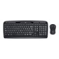Set Tastiera e Mouse Logitech Wireless Desktop MK330 - Nero