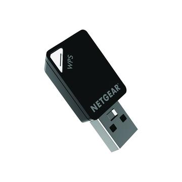 Mini Adattatore USB WiFi Dual Band Netgear A6100 AC600 - Nero