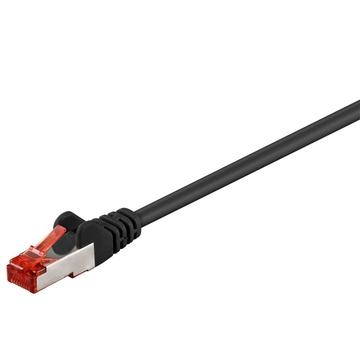 Cavo di Rete CCA RJ45 S/FTP CAT 6 Goobay - 5m - Nero