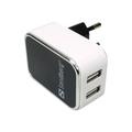 Caricabatterie AC Doppio USB Sandberg 440-57 - Nero / Bianco
