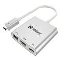 Adattatore USB Sandberg USB-C HDMI - Bianco