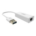 Vision SuperSpeed USB 3.0 / Ethernet Adattatore - Bianco