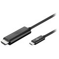 Cavo USB Tipo-C / HDMI Goobay - 1.8m - Nero