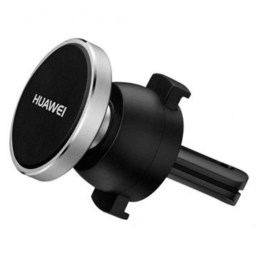 Supporto da Auto Magnetico per Bochette Ventilazione Huawei AF13 - Argento / Nero