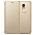 Samsung Galaxy J6 Wallet Cover EF-WJ600CFEGWW - Color Oro