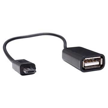 Adattatore Sandberg OTG MicroUSB M - F USB
