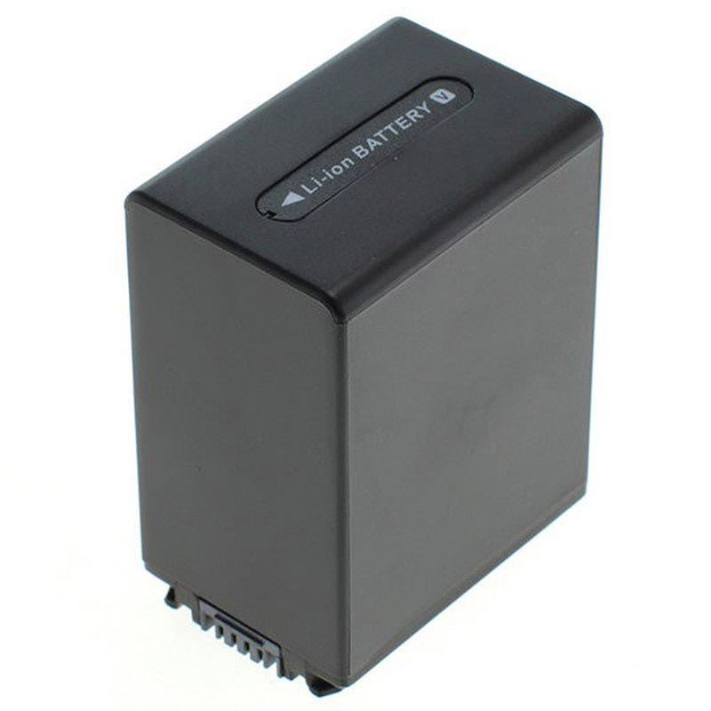 Batteria Per Videocamera Sony DCR-TRV125E, Li-Ion 7,2V 7800mAh/56Wh, Nero, Compatibile 100%, Dimensioni 71x38x59mm - 3