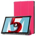 Custodia Folio Tri-Fold per Huawei MediaPad M5 10/M5 10 (Pro) - Rosa Neon