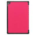 Custodia Folio Tri-Fold per Huawei MediaPad M5 10/M5 10 (Pro) - Rosa Neon