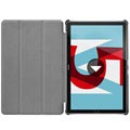 Custodia Folio Tri-Fold per Huawei MediaPad M5 10/M5 10 (Pro) - Bianca