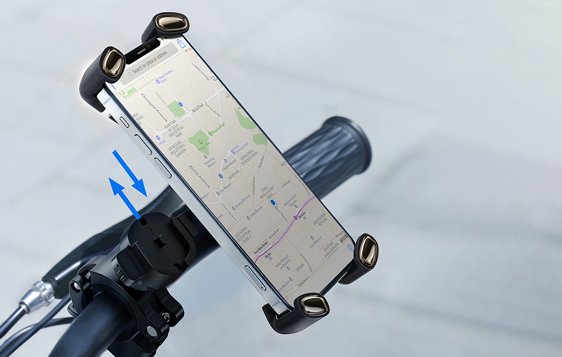 Baseus Supporto rapido per telefono da bicicletta - 4.7