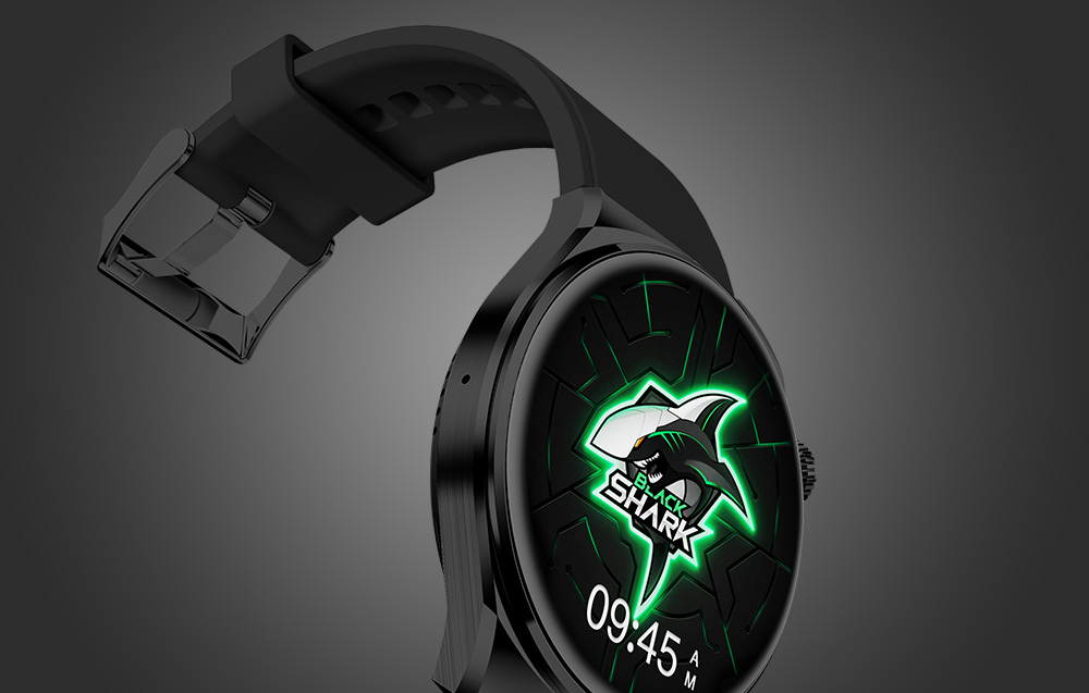 Black Shark S1 - Smartwatch resistente all'acqua - Nero