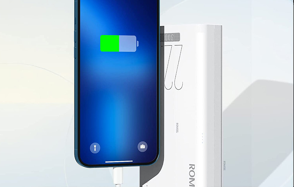 Romoss Sense 8F 30000mAh - 22.5W - Bianco