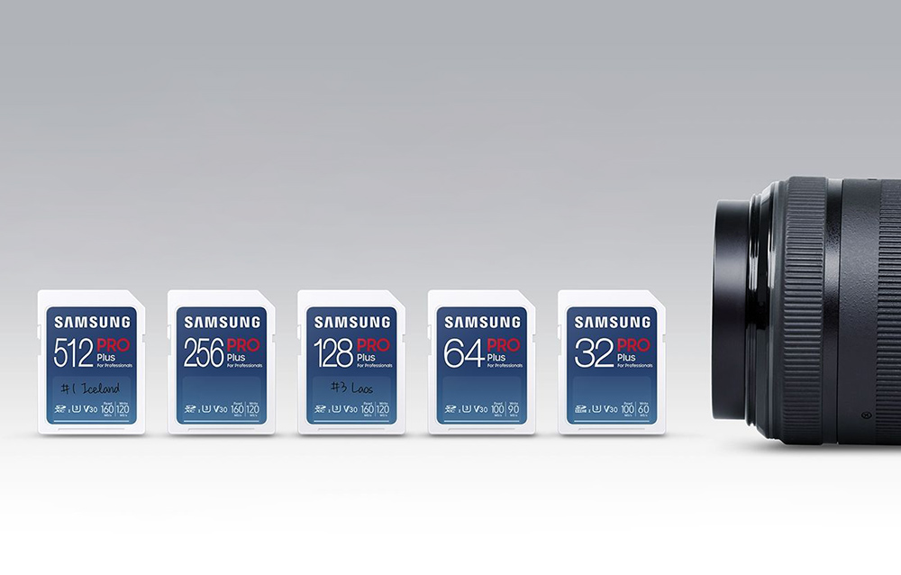 Scheda di memoria SDXC Samsung Pro Plus 2021 Full Size MB-SD256KB/WW - 256GB