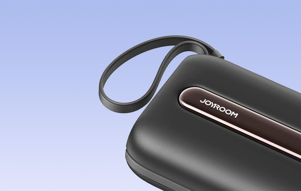 Joyroom JR-L012 10000mAh - Cavo USB-C e Lightning, 22.5W - Nero